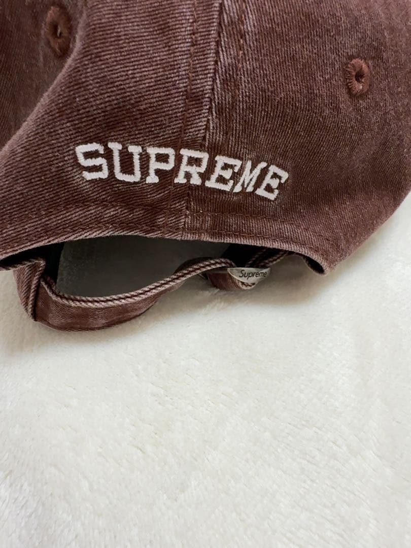 SUPREME Pigment Print S Logo キャップ 入手困難
