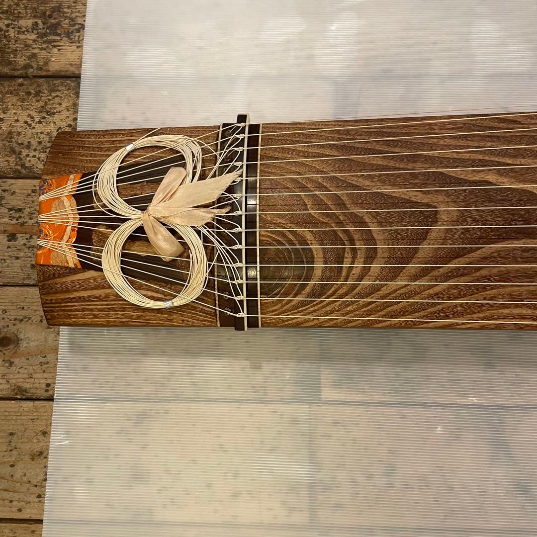 お琴 琴 和楽器 弦楽器 民族楽器 13弦 全長約192cm 中古 現状品