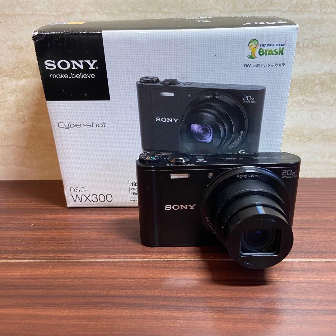 SONY Cyber-shot DSC-WX300 デジカメ ほぼ新品 4913