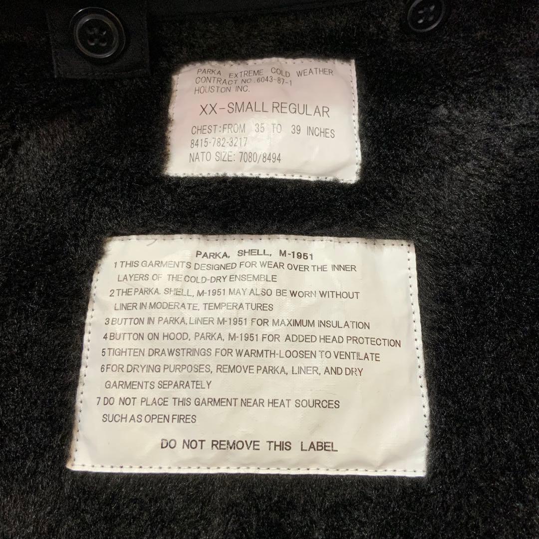 A/W HOUSTON ヒューストン ライナー付き モッズコート