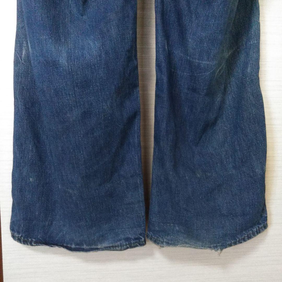 \"カーハート×ヘッドライト×フィンク\" トリプルネーム オーバーオール