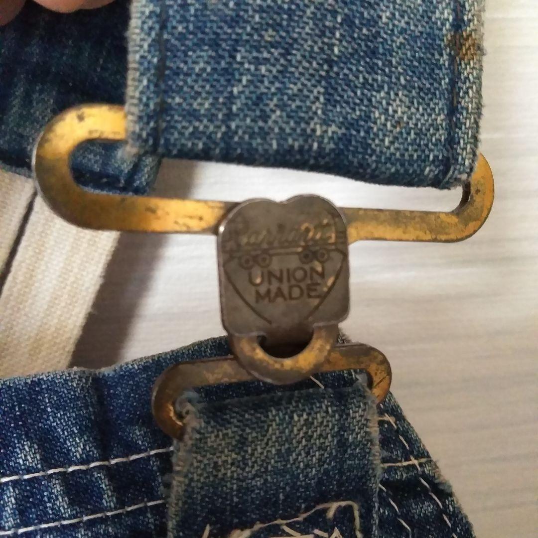 \"カーハート×ヘッドライト×フィンク\" トリプルネーム オーバーオール