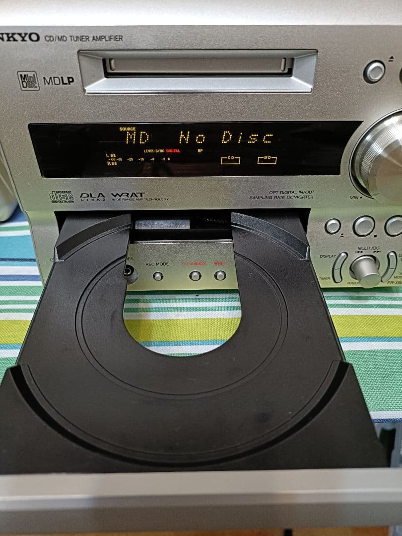 ONKYO FR-X9A CD,MD,FM/AM 整備済完動品 リモコン付