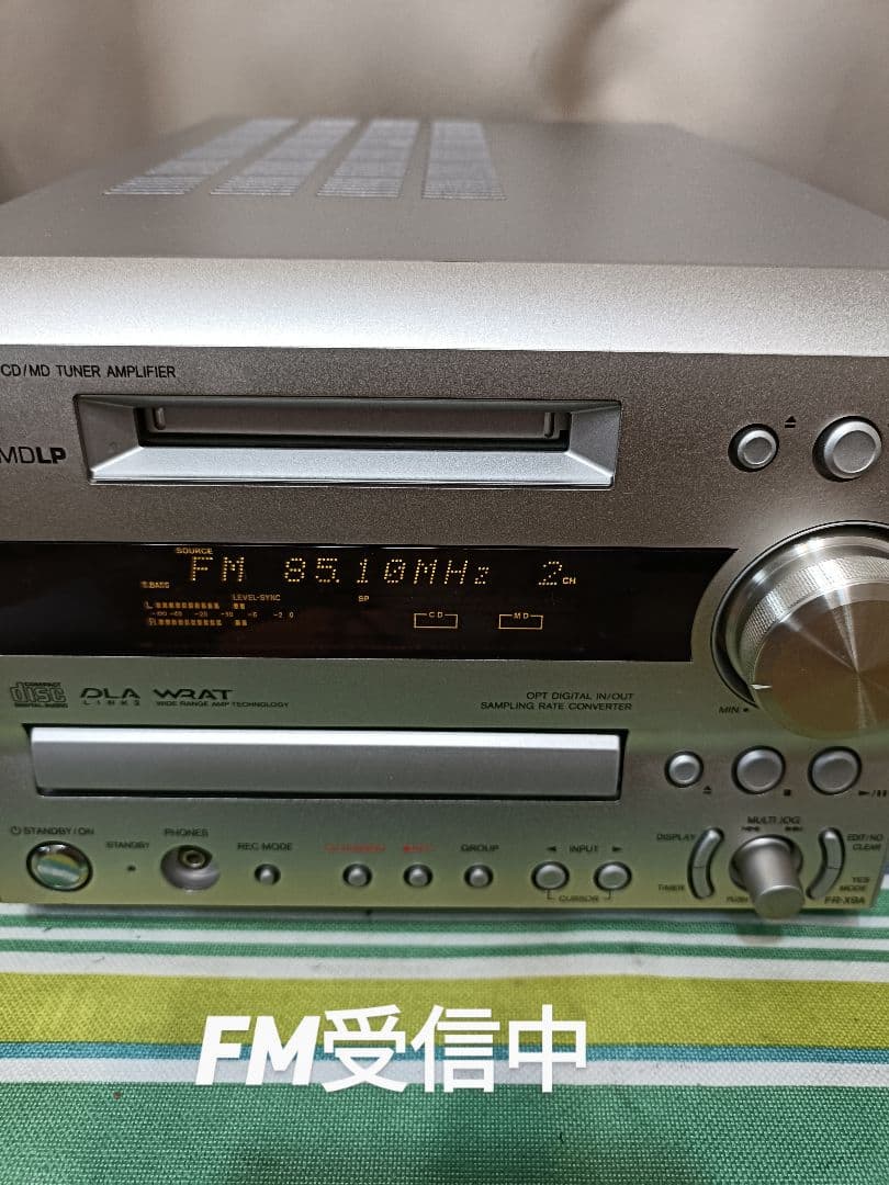 ONKYO FR-X9A CD,MD,FM/AM 整備済完動品 リモコン付