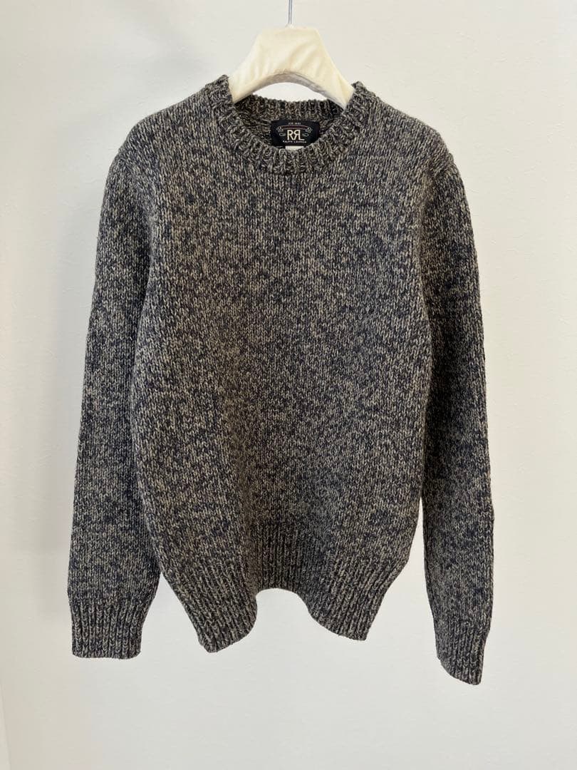 RRL ダブルアールエル クルーネック セーター ニット アメリカ製