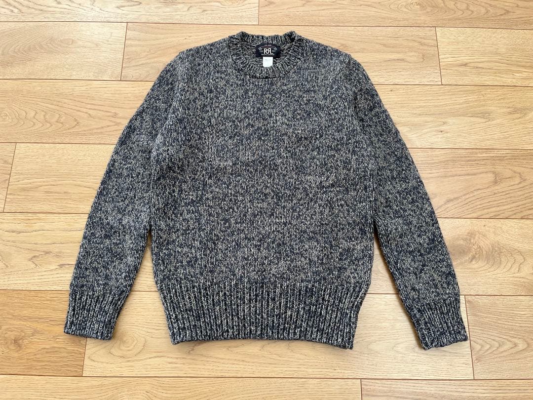 RRL ダブルアールエル クルーネック セーター ニット アメリカ製