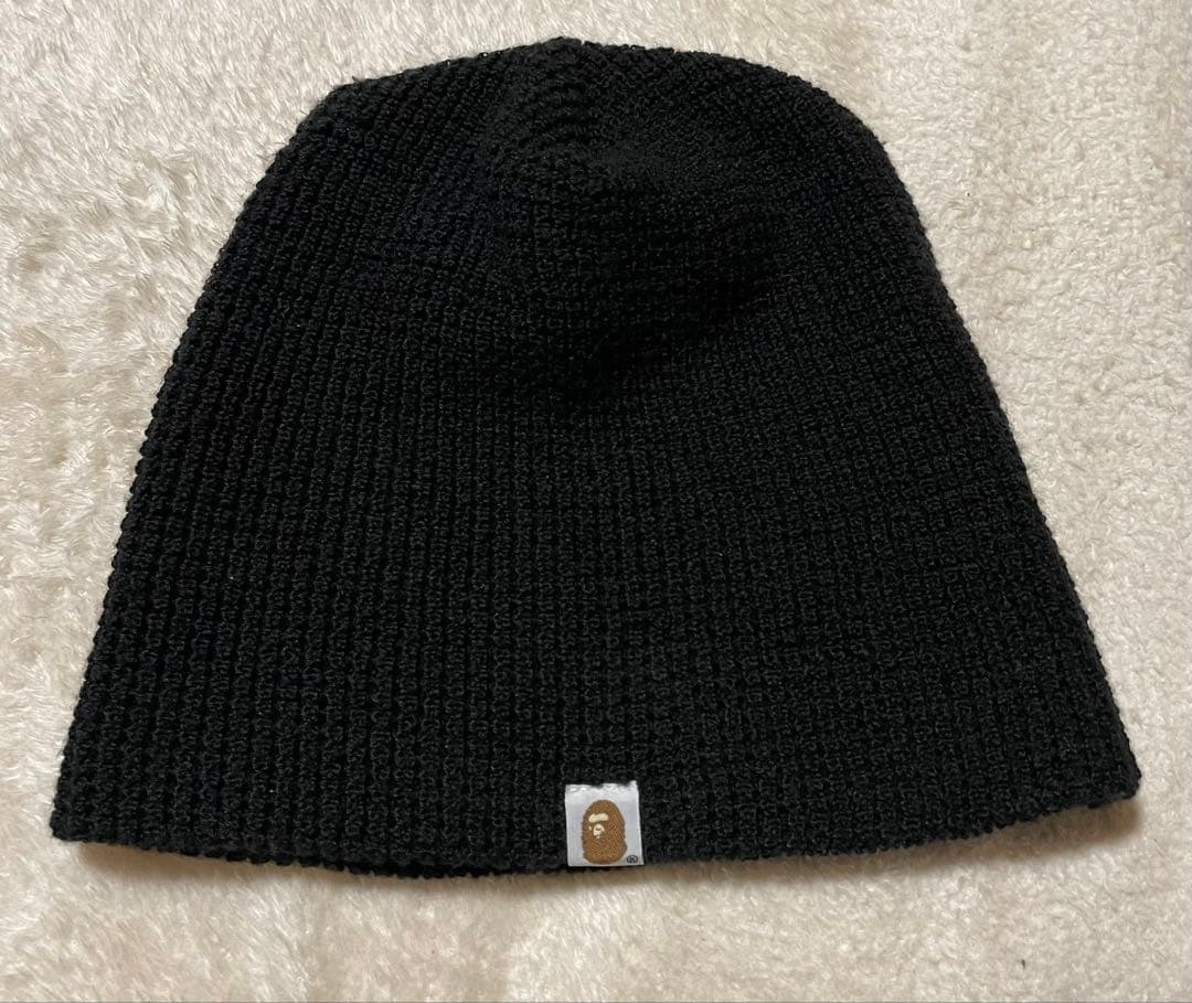 【希少】old A BATHING APE エイプ ニットキャップ ビーニー