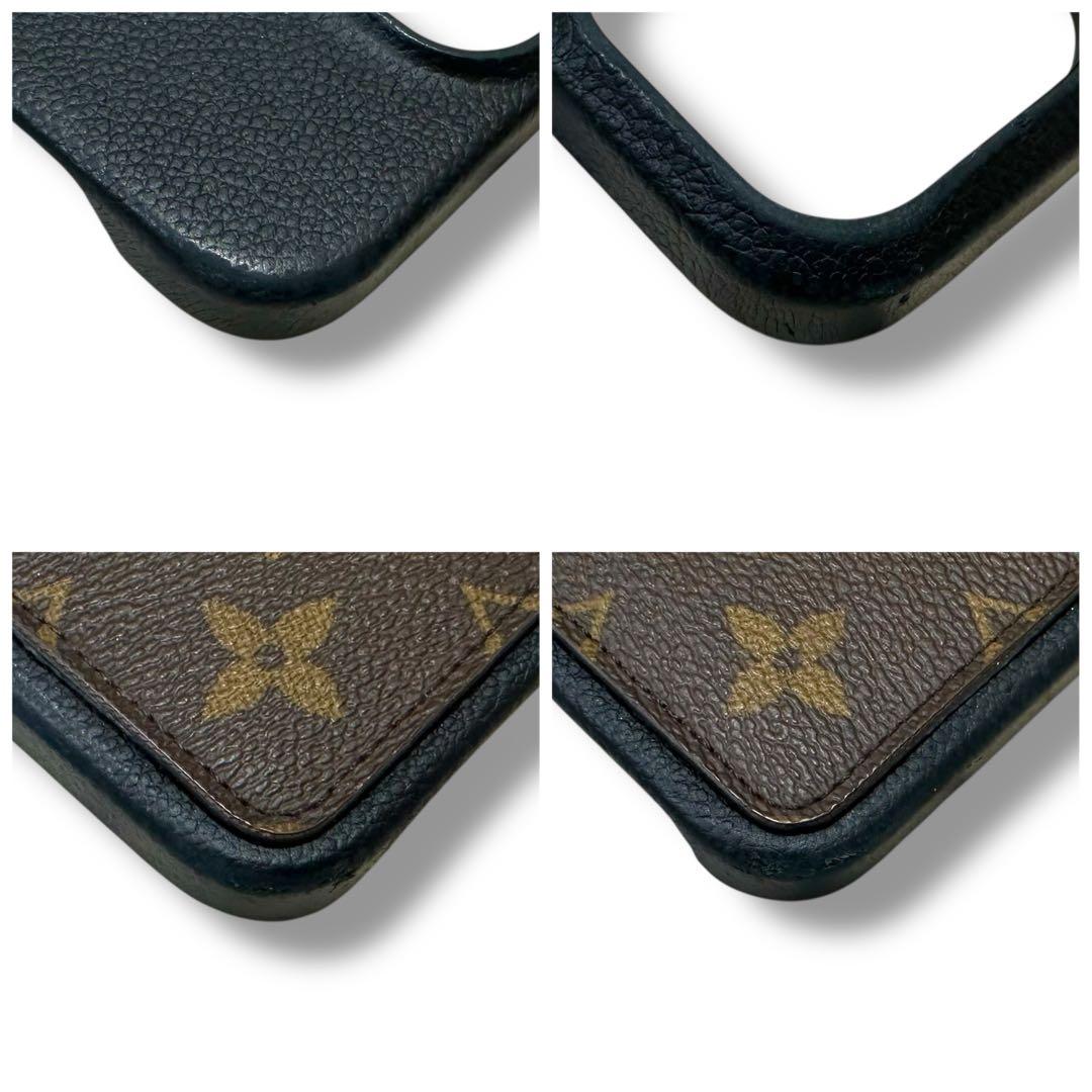 極美品 ルイヴィトン iPhone14ProMAXケース バンパー モノグラム