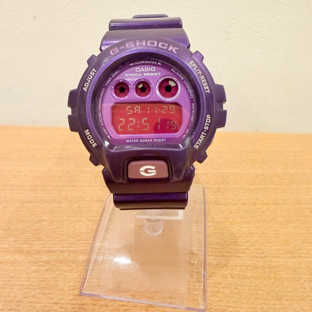 【希少】G-SHOCK DW-6900CC クレイジーカラーズ パープル