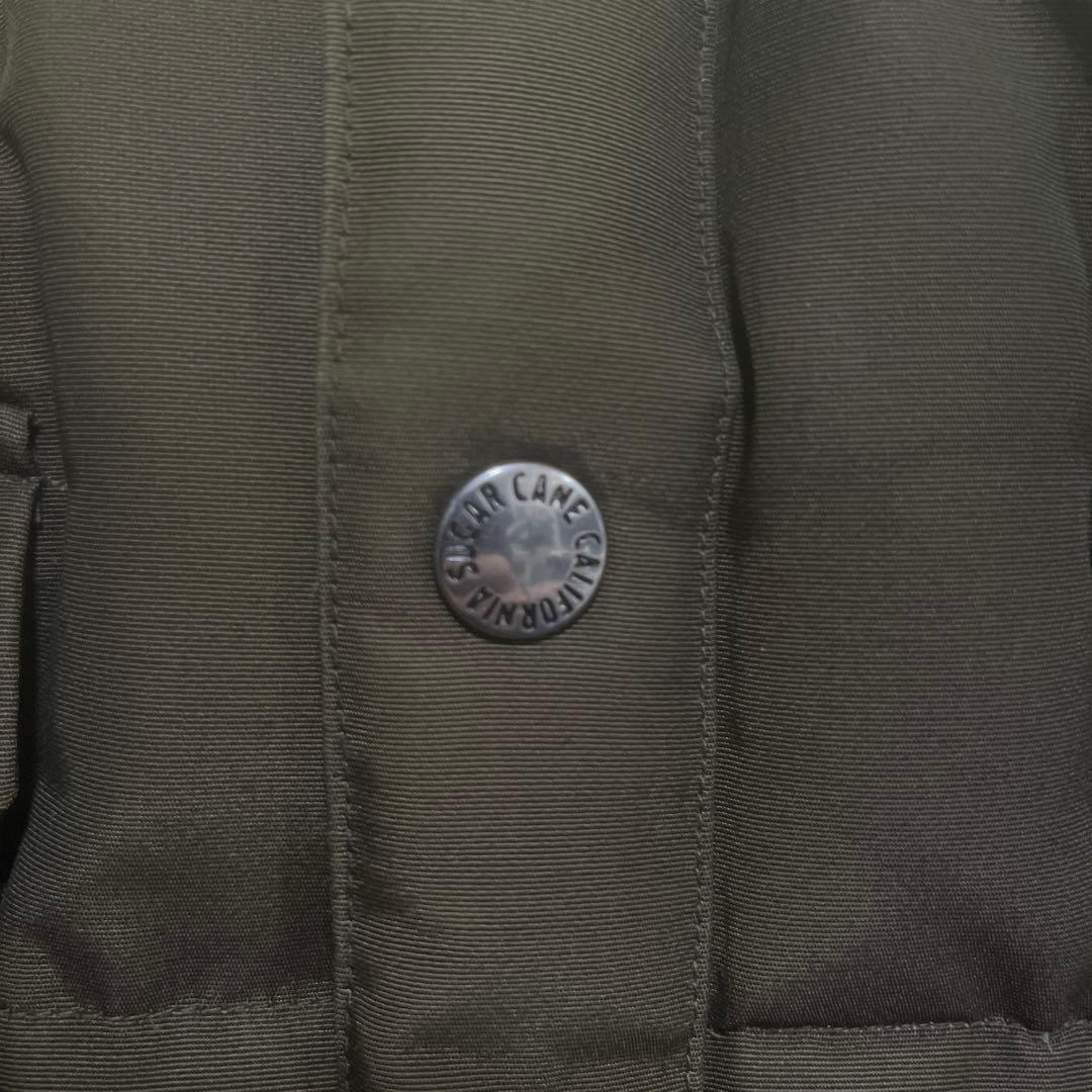 シュガーケーン レザーヨークダウンジャケット SUGAR CANE S ダウン