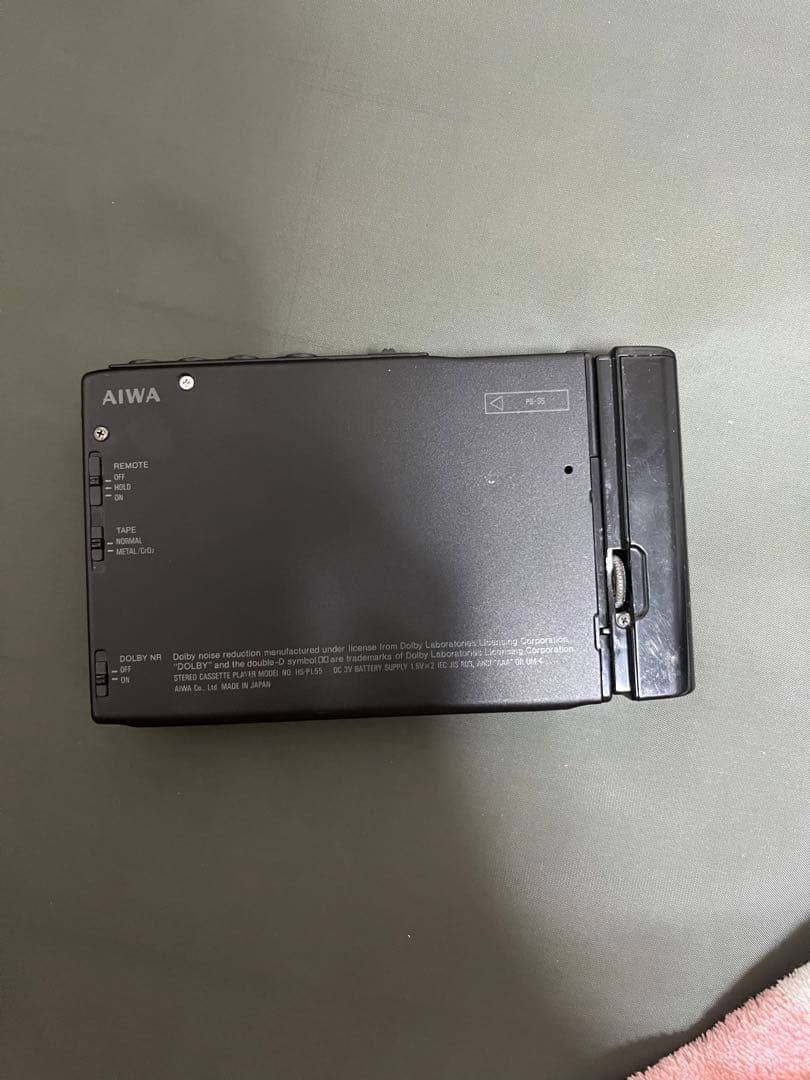 AIWA HS-PL55 ポータブルステレオカセットプレーヤー