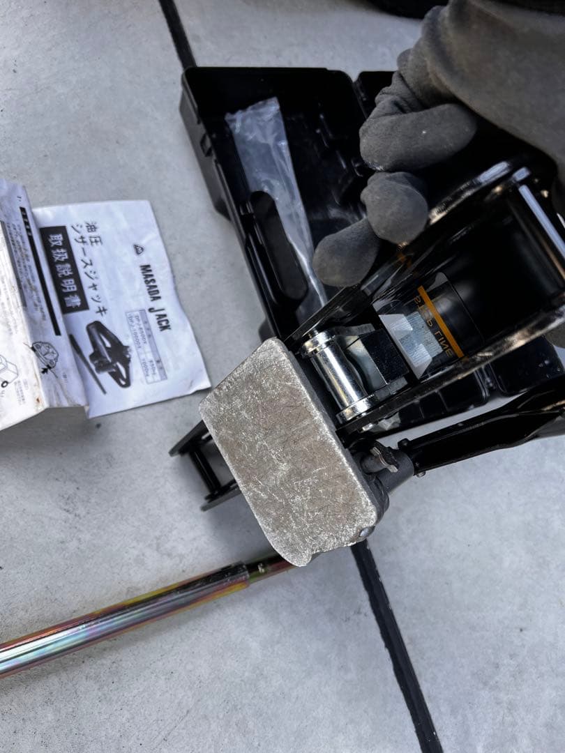 マサダ　DPJ-1000DX 油圧ジャッキ