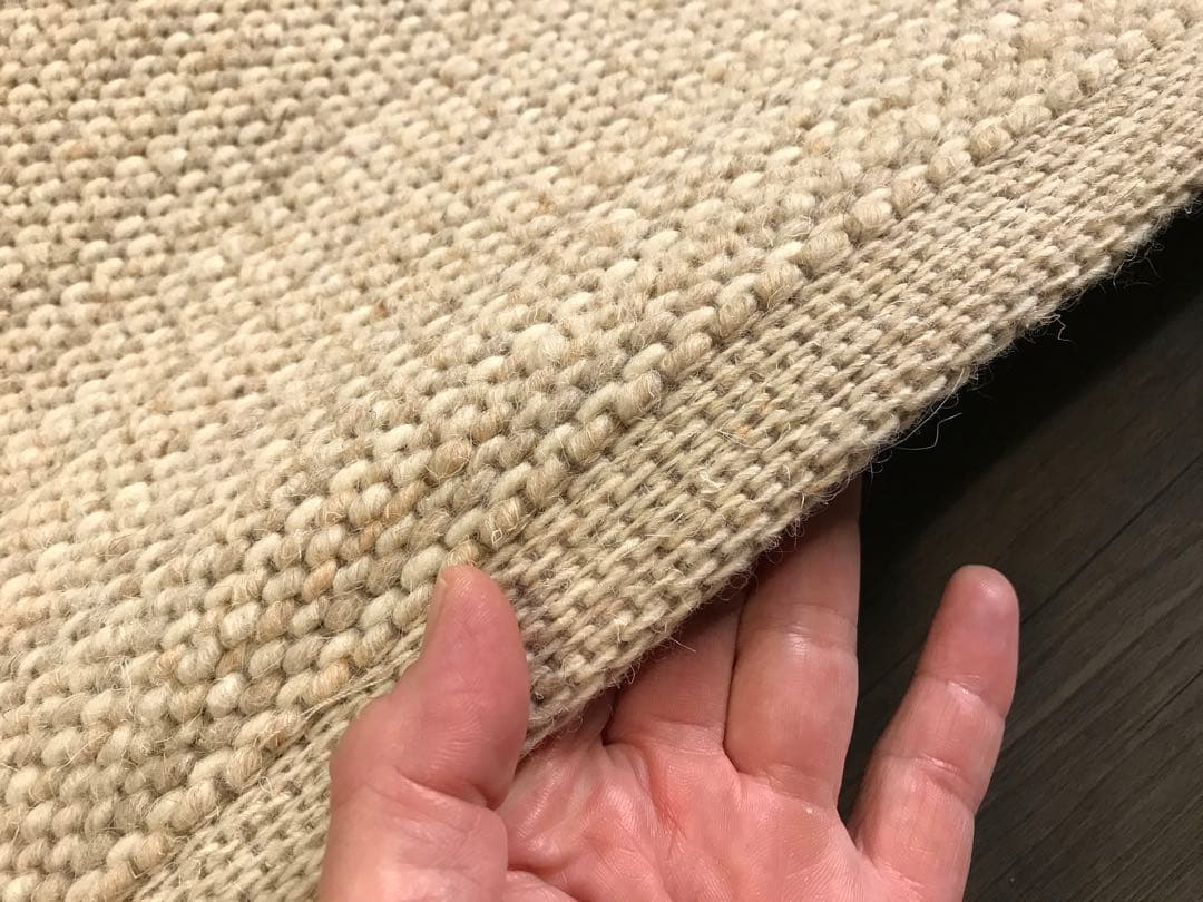 Dana 即購入 OK138x202cm ラグ ラグマット ベージュ