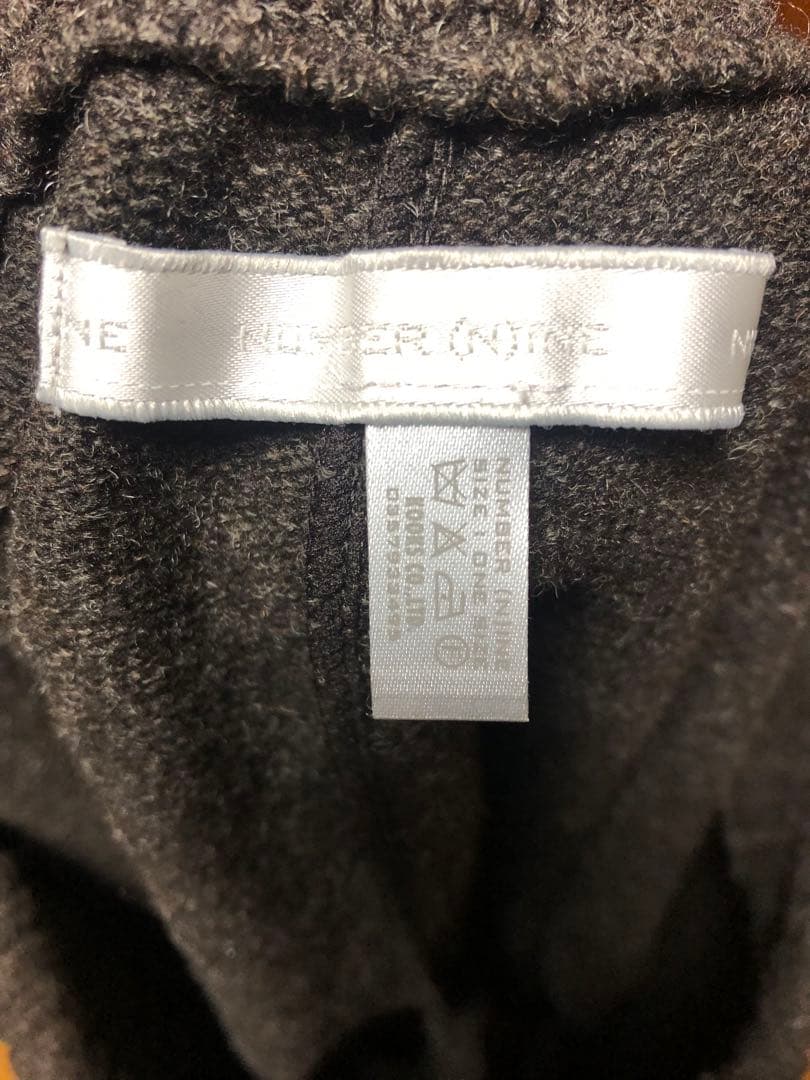 ナンバーナイン　02ジョージ期　トナカイ柄ニットパンツ