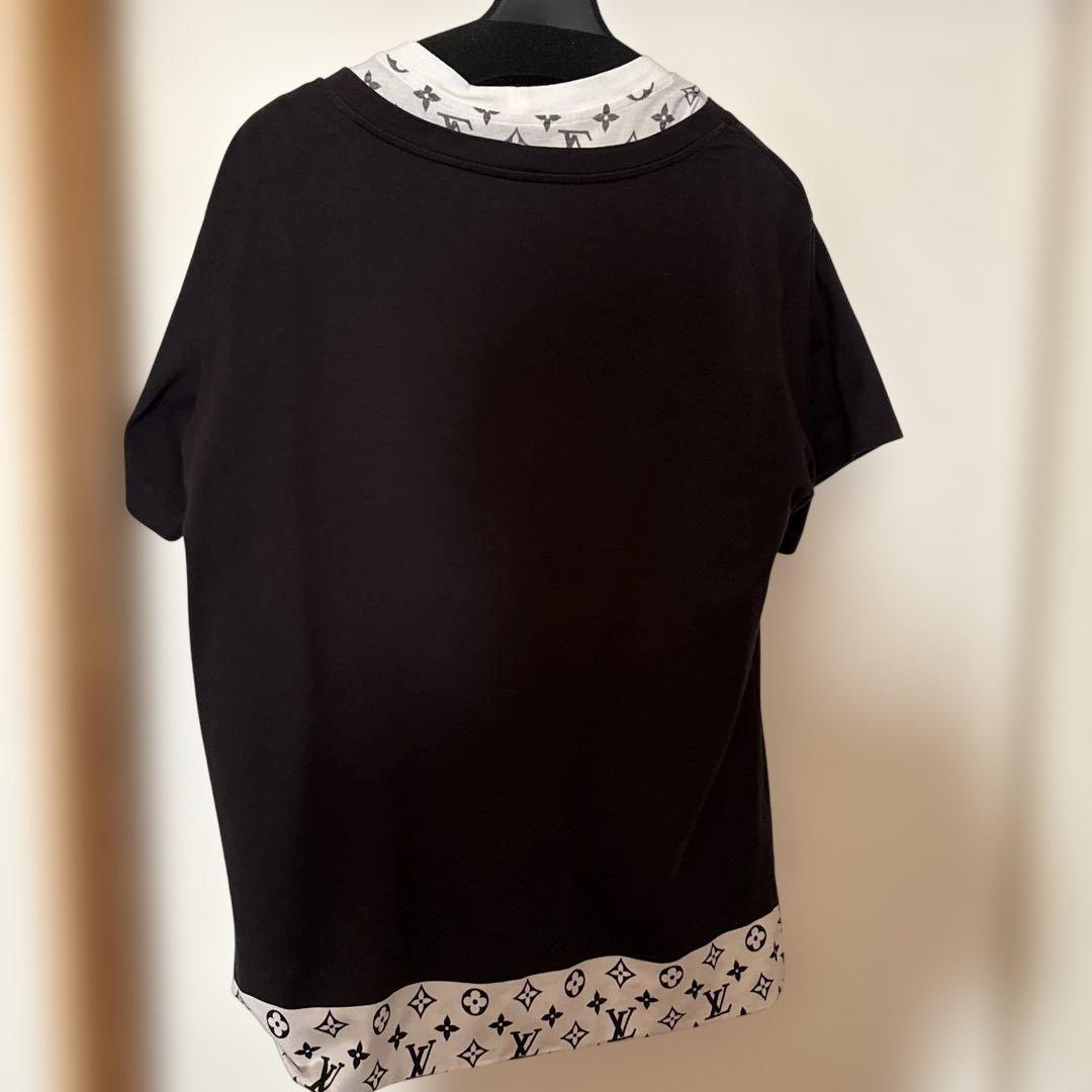 も*も様 クリスマスセール‼️Louis Vuitton 半袖Tシャツ M 黒/