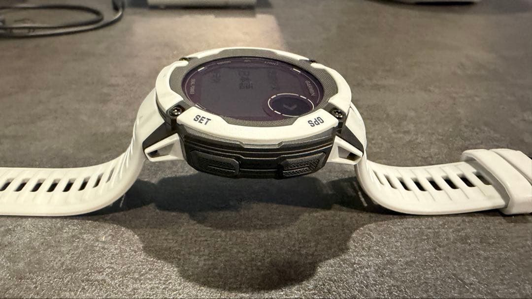 時計 GARMIN Instinct 2X Dual Power Whitestone