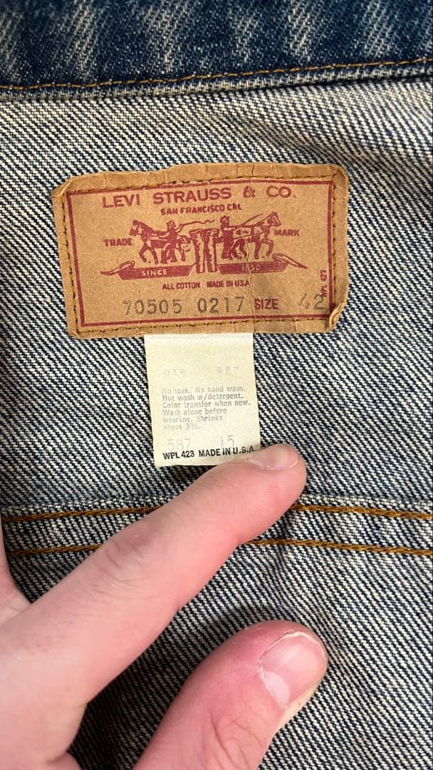 70s LEVI’S 70505