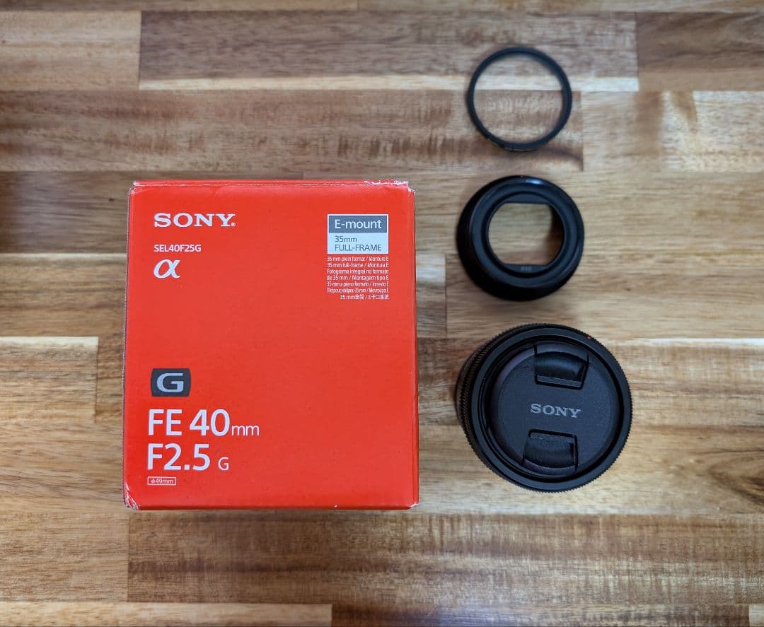 SONY レンズ FE 40 mm F2.5G SEL40F25G