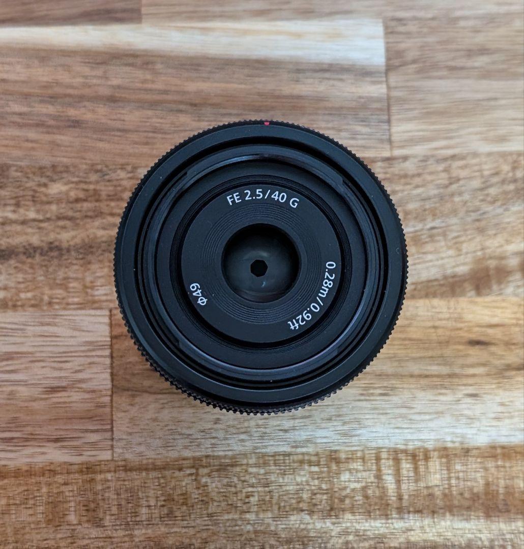 SONY レンズ FE 40 mm F2.5G SEL40F25G