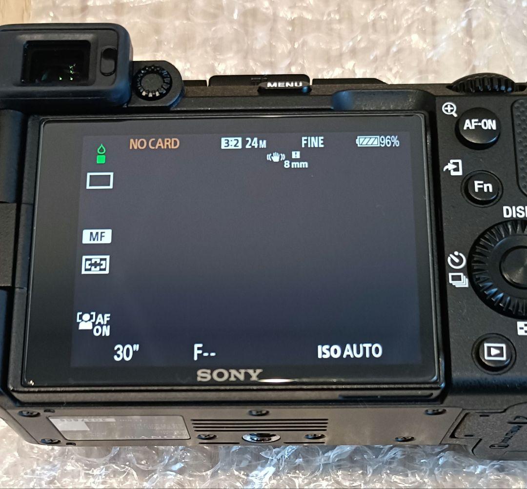 SONY α7CL ミラーレス一眼　 シャッター数２８３８枚