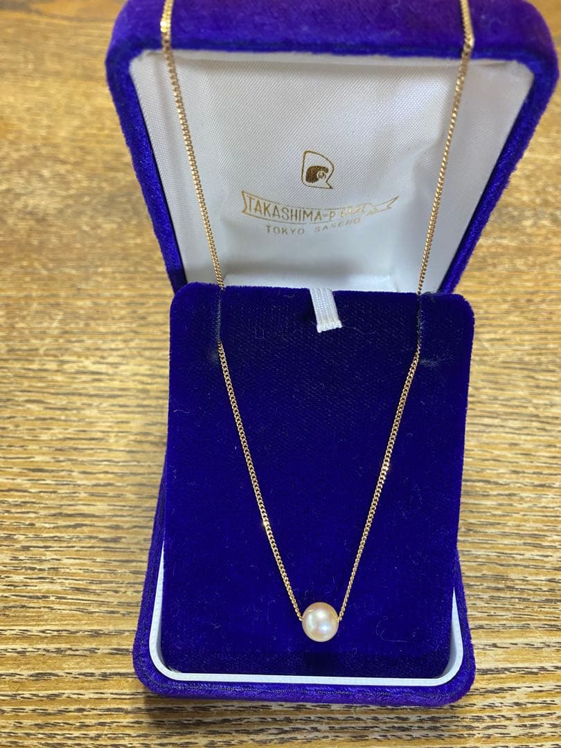パールネックレス　18金
