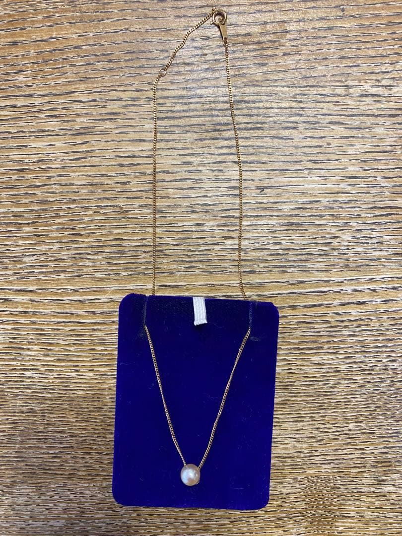 パールネックレス　18金