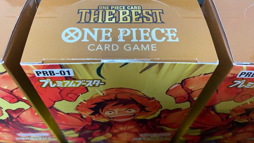 ONEPIECECARD THE BEST 3box 新品 未開封 テープ付き