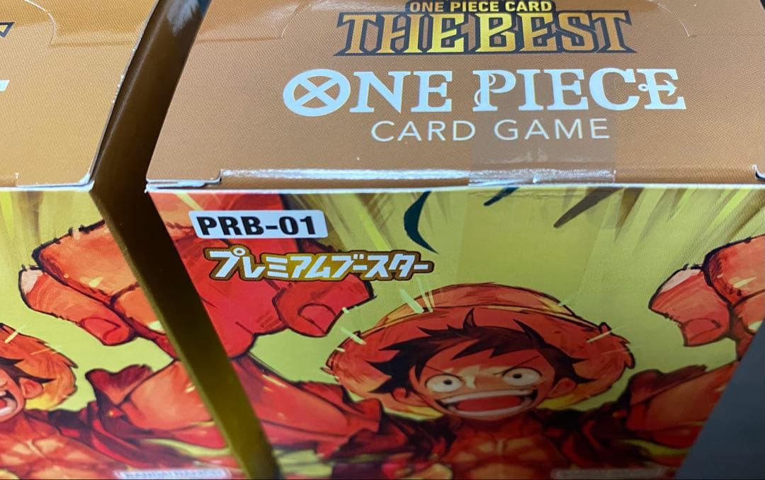 ONEPIECECARD THE BEST 3box 新品 未開封 テープ付き