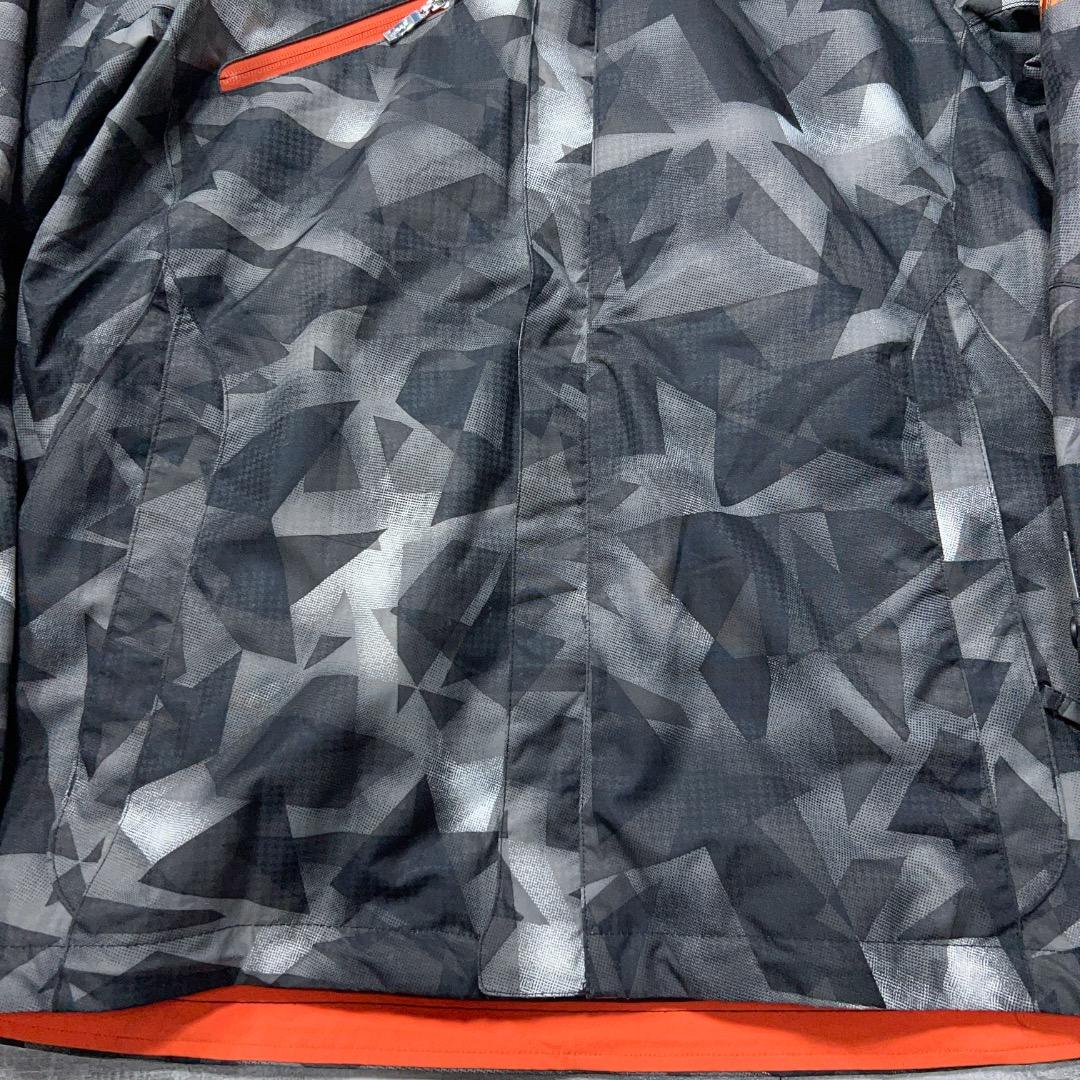 美品★ phenix フェニックス スキーウェア メンズO 総柄 黒 近年モデル