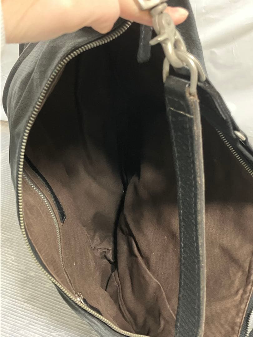 Daniel&Bob 黒　ショルダーバッグ