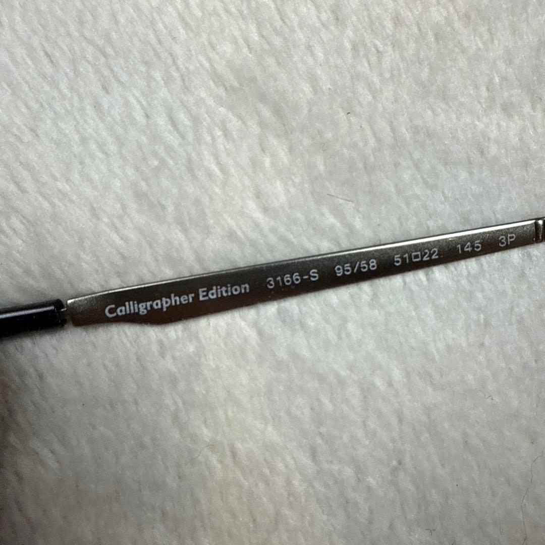 ペルソールCalligrapher Edition 度入りサングラス　イタリア製