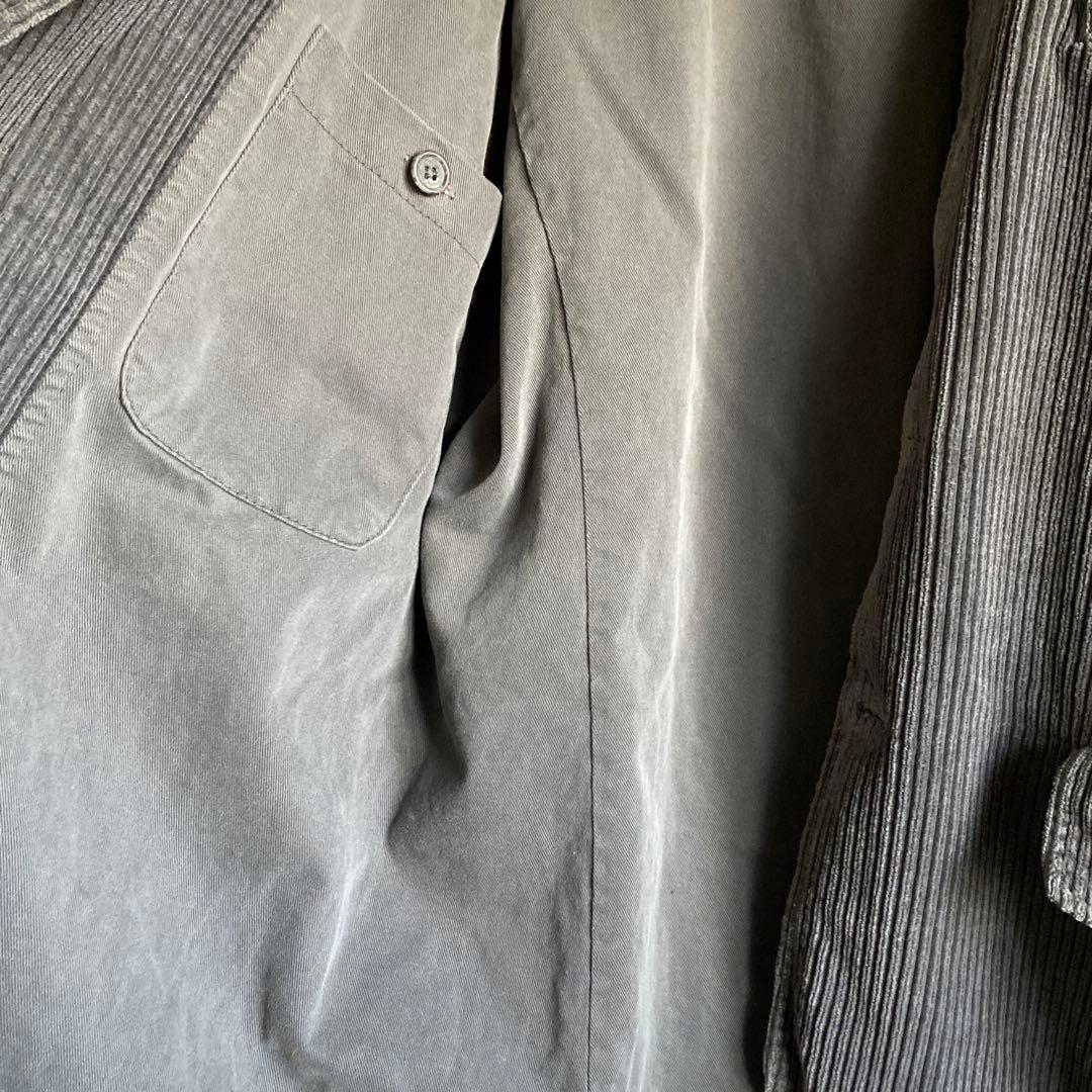 90s Armani Jeans フレンチ風 太畝コーデュロイジャケット 52