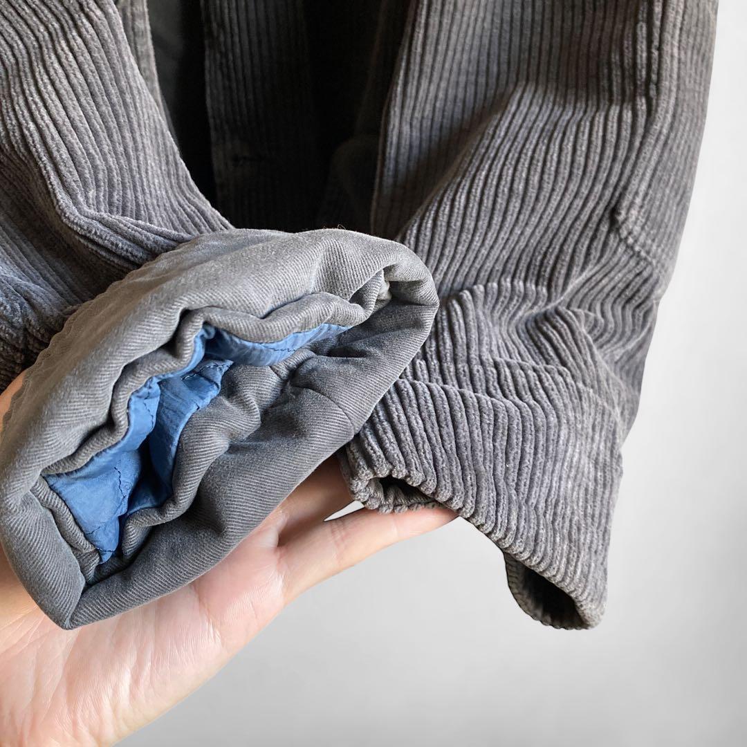 90s Armani Jeans フレンチ風 太畝コーデュロイジャケット 52