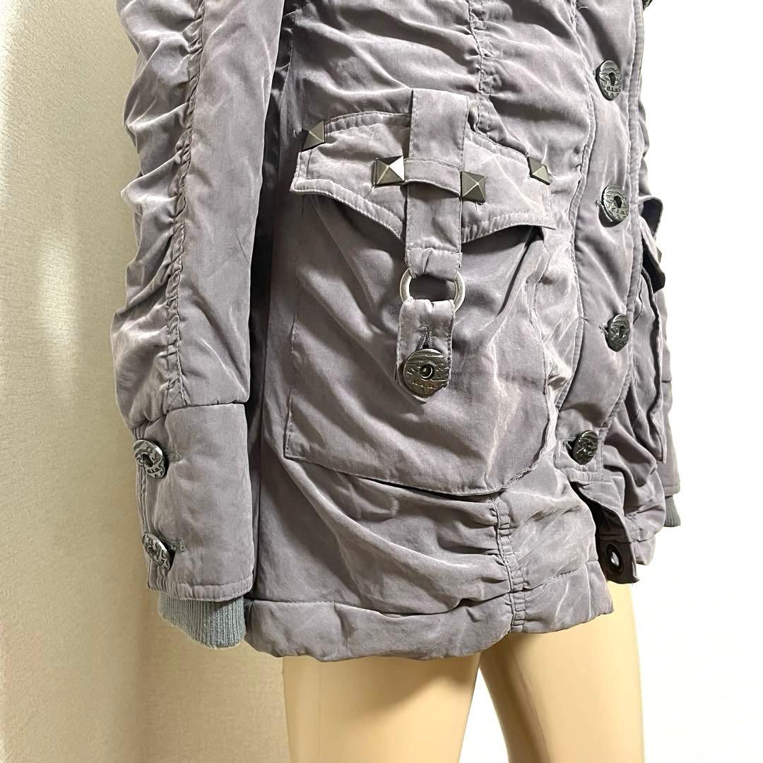 野*中様 激レア d.i.a. ギャル ミリタリーコート ファー・ボアライナー付