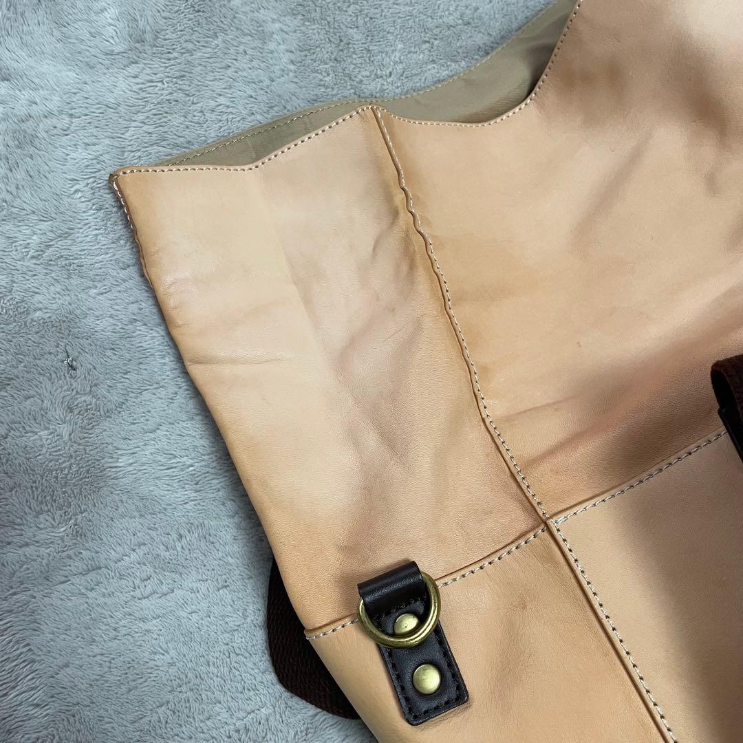 VAN JAC ヌメ革　バッグ　2014年頃　限定品　3way