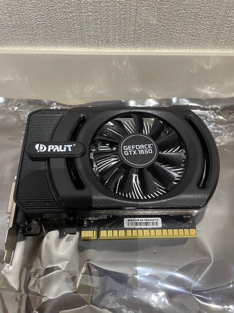 PALIT GeForce GTX 1650 グラフィックボード　補助電源不要
