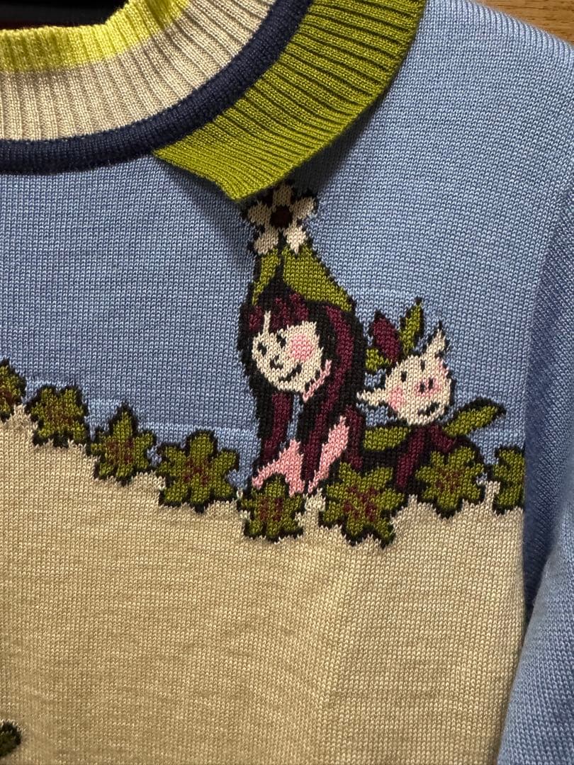 アルベロベロ　ニット長袖チュニック 49500円