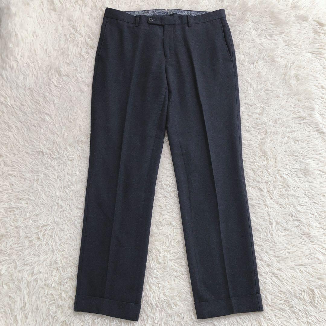 大きいサイズLL✨エトンネ スーツ セットアップ ビジネス セレモニー濃紺伊生地