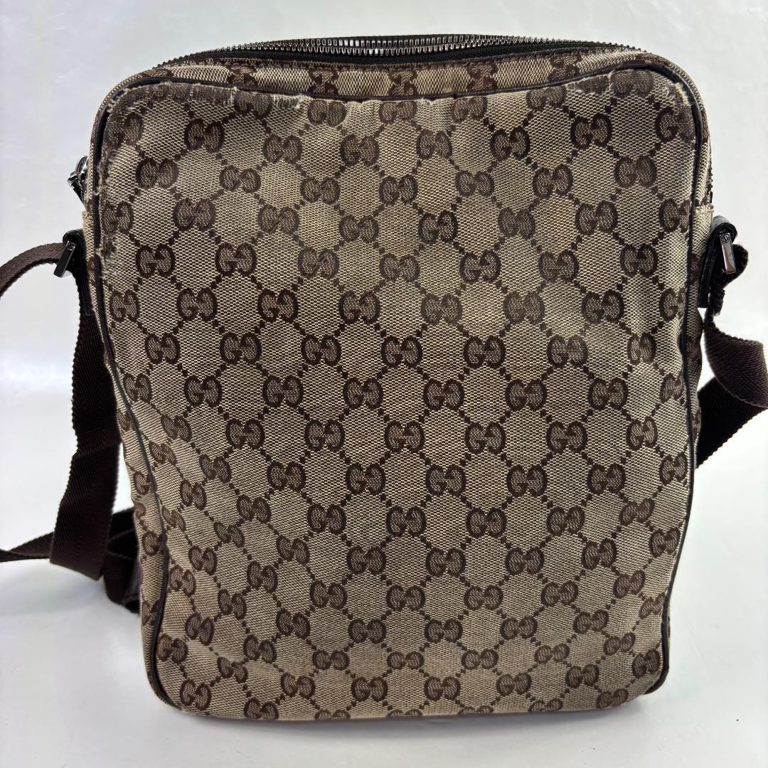 GUCCI GGキャンバス ショルダーバッグ
