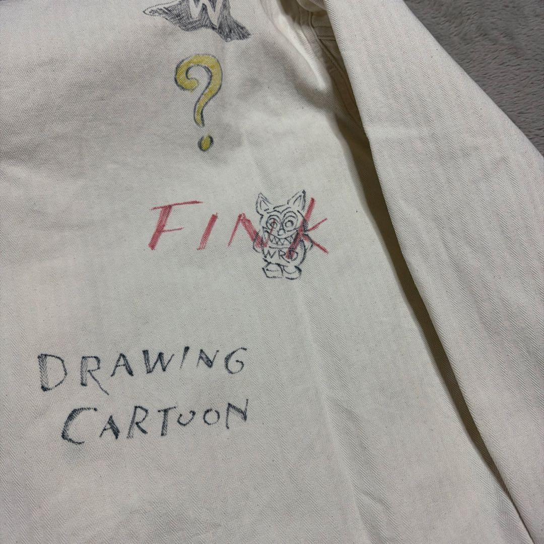 WEIRDO カバーオール　落書き　JACKET ジャケット　GLAD HAND