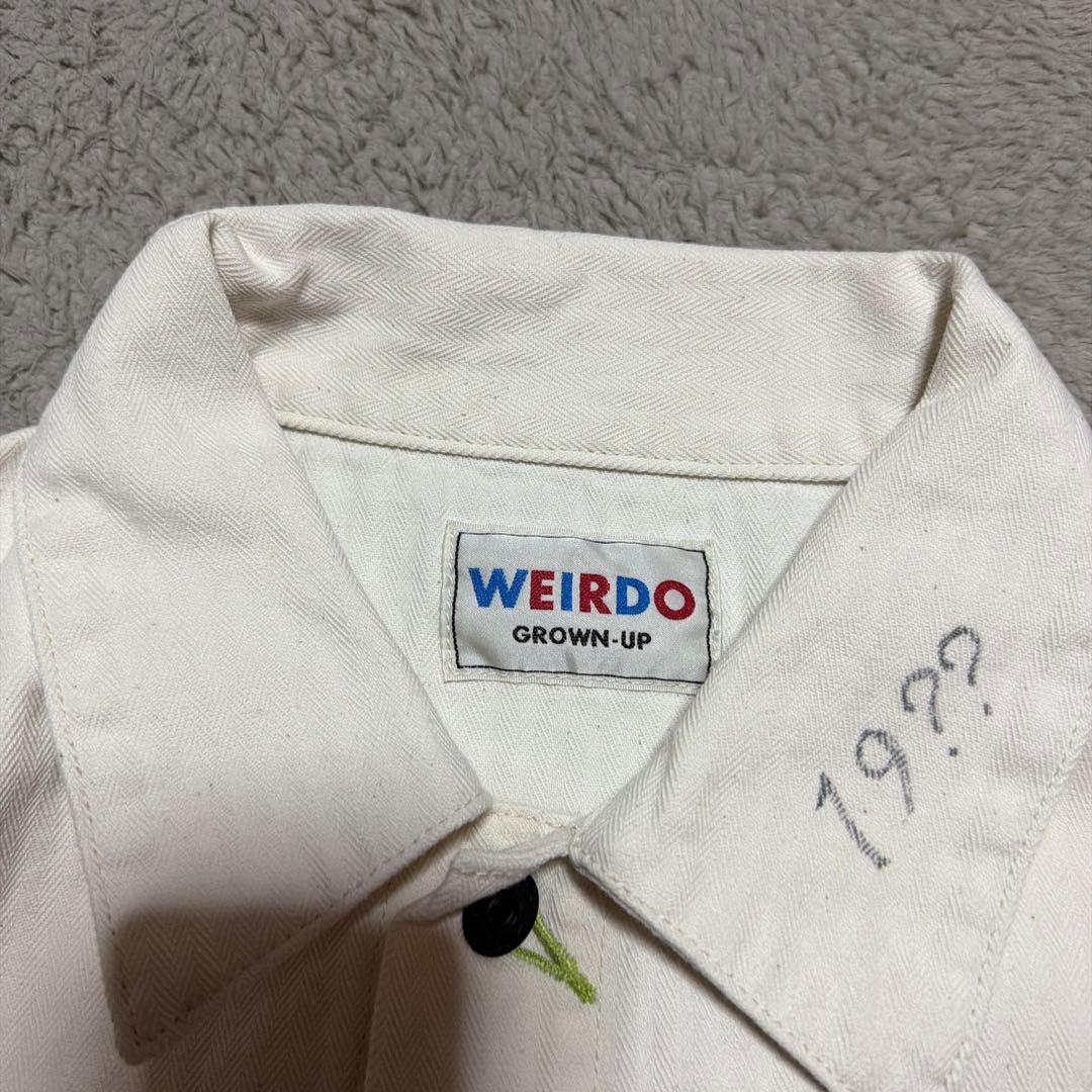 WEIRDO カバーオール　落書き　JACKET ジャケット　GLAD HAND