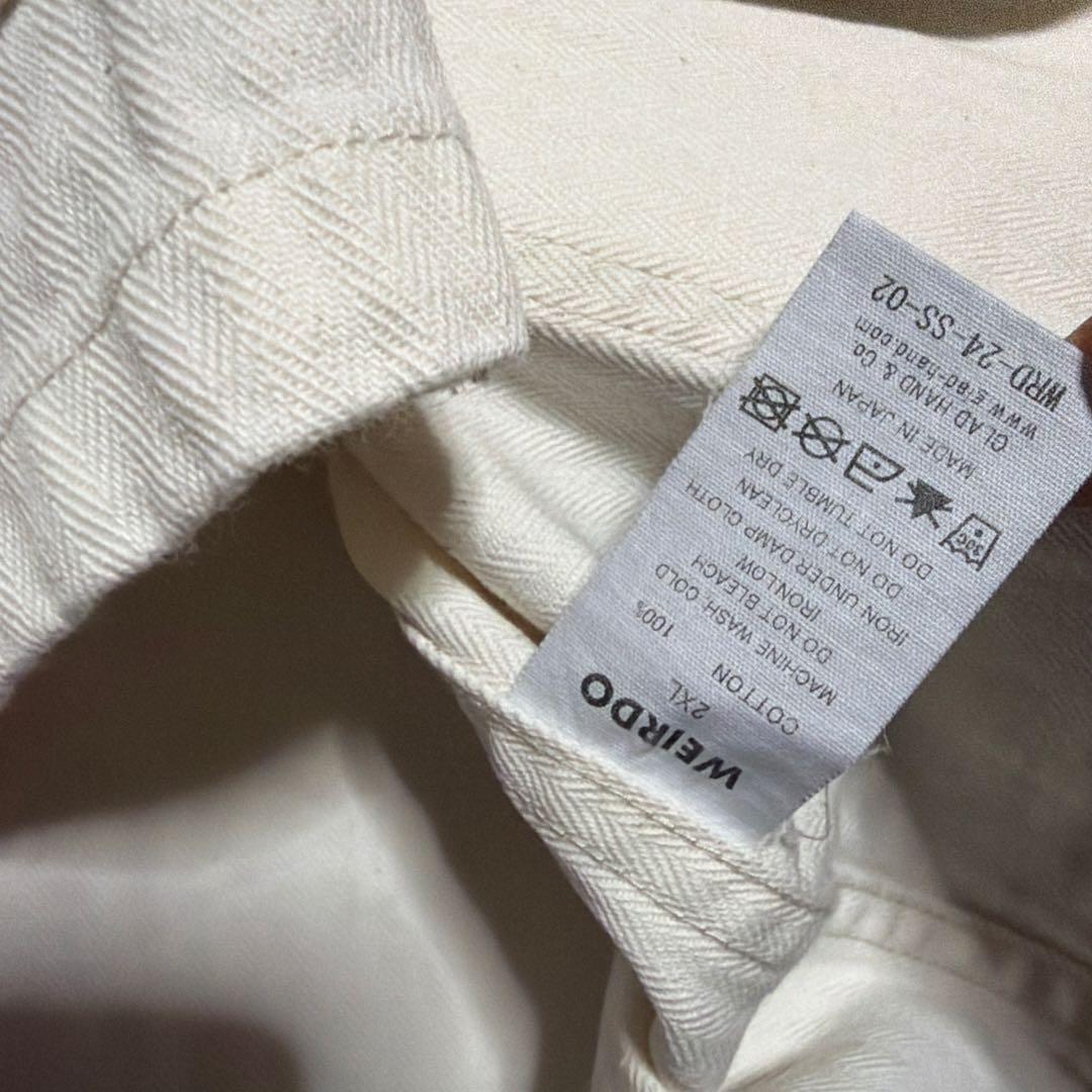 WEIRDO カバーオール　落書き　JACKET ジャケット　GLAD HAND