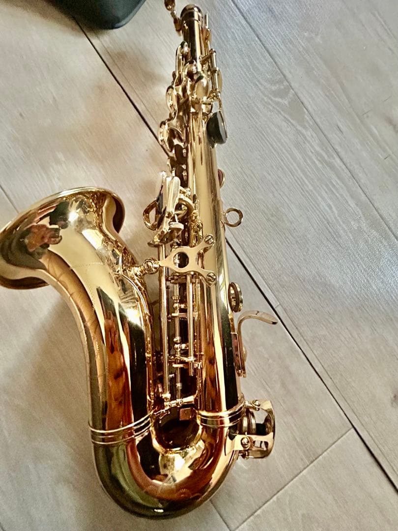 美品　Playtech カーブドソプラノサックス