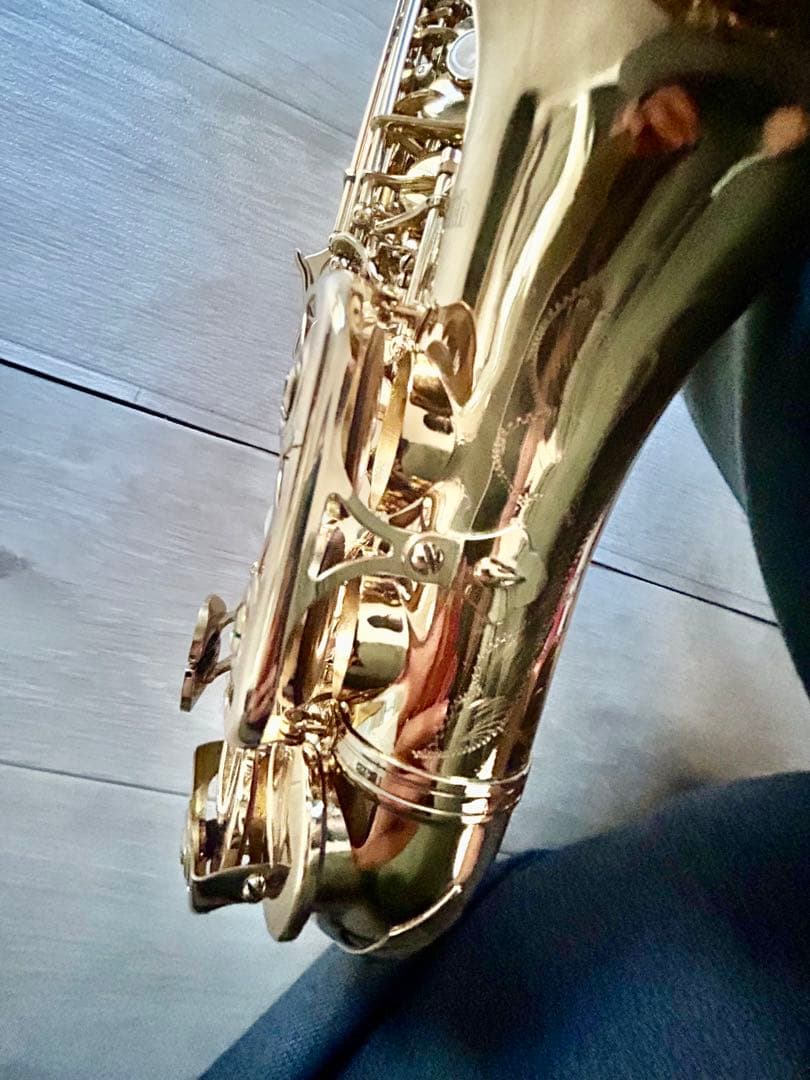 美品　Playtech カーブドソプラノサックス