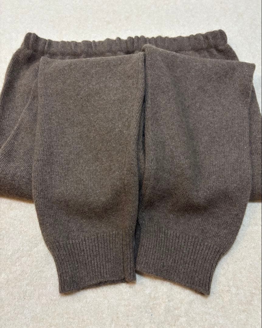 値下げ！ヤクウールレギンス ヤク100％ XXLサイズ モンゴル産 厚手 柔らか