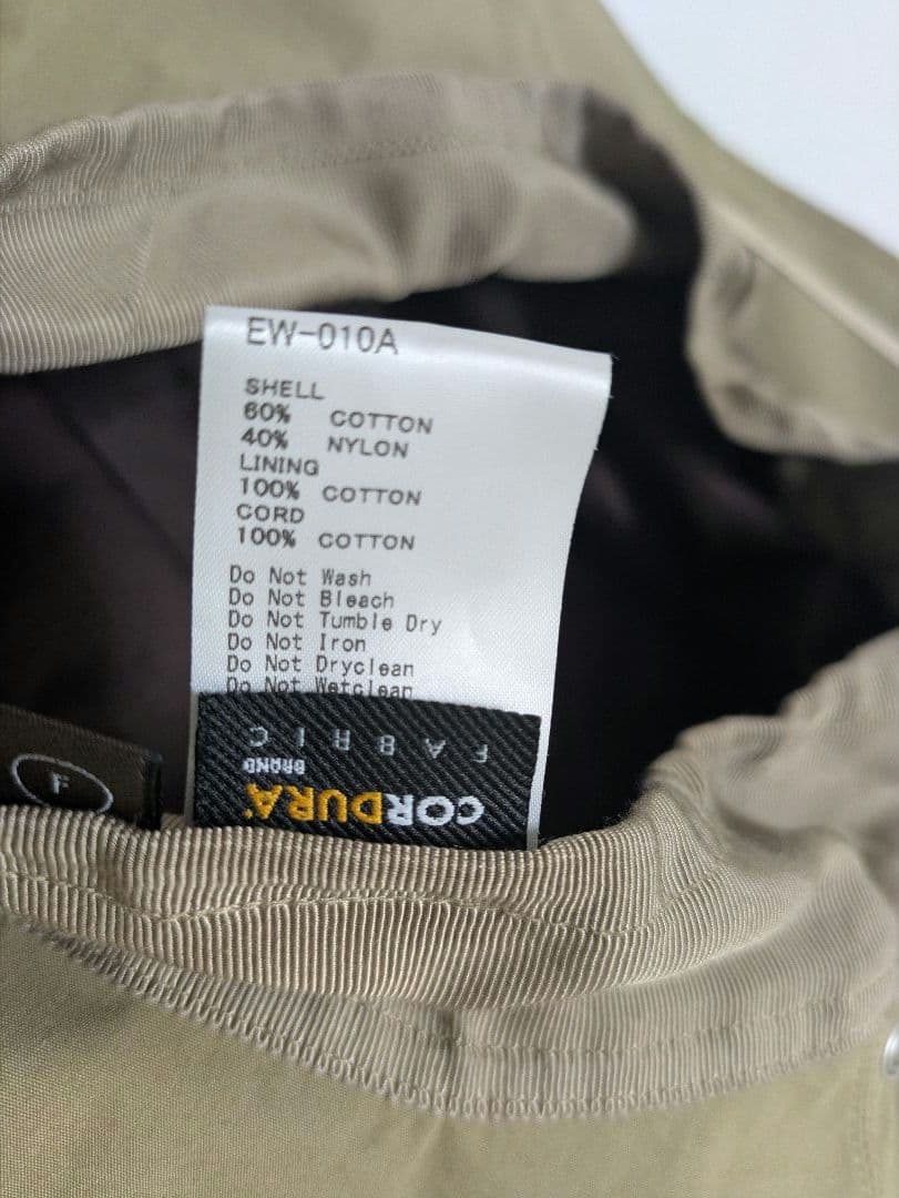 ☆未使用☆KIJIMA TAKAYUKI ナイロンサファリハット