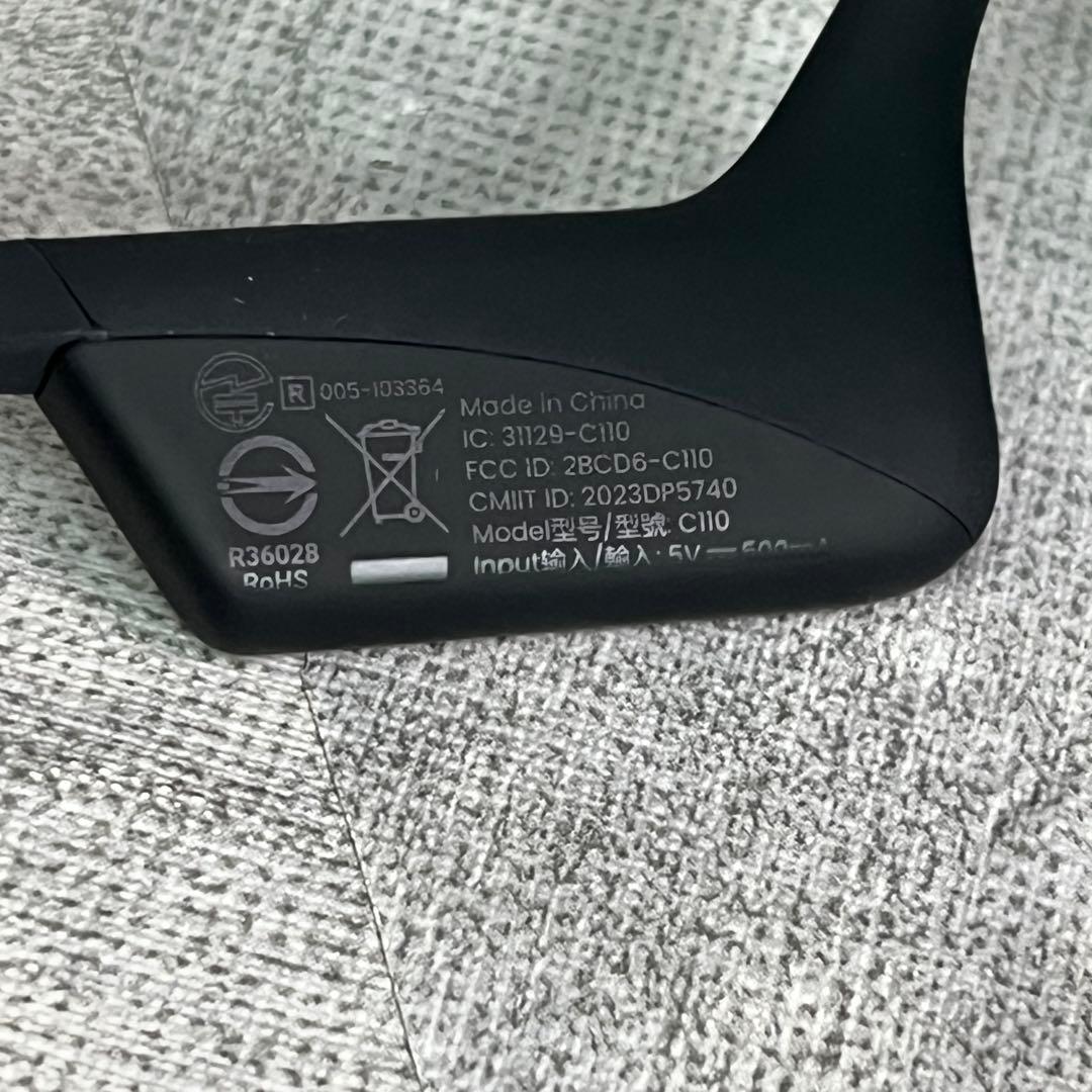 SHOKZ ショックス OPENCOMM2 UC USB-C 骨伝導ヘッドセット