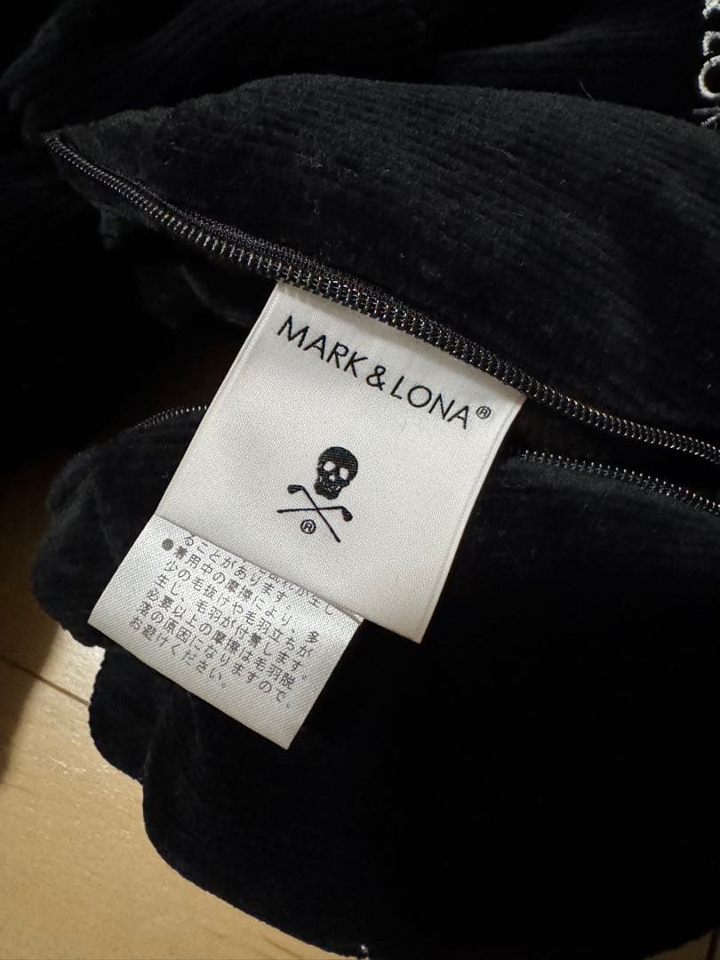 MARILONA コーデュロイ レディースウェア ブラック チャーム付き