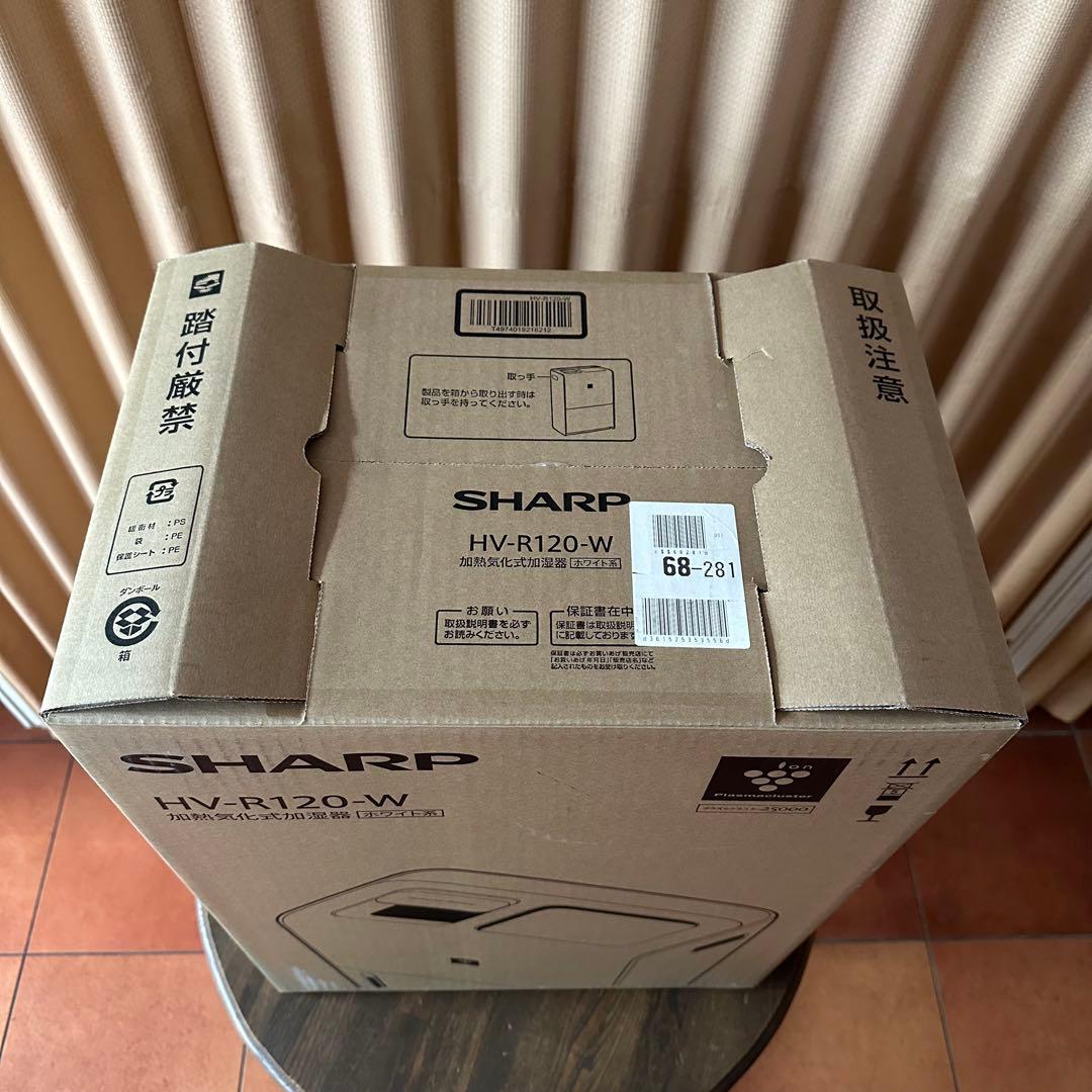 SHARP 加湿器 HV-R120-W 元箱発送