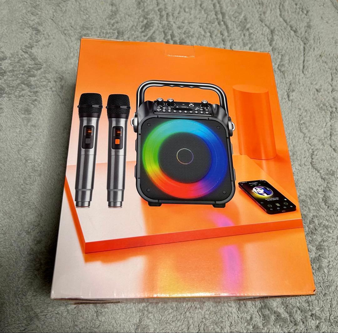 K9-M カラオケマシン 2本のマイク付き